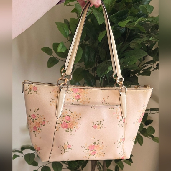 Coach Ava Tote Floral Bundle Print F28965 - Picture 4 of 9